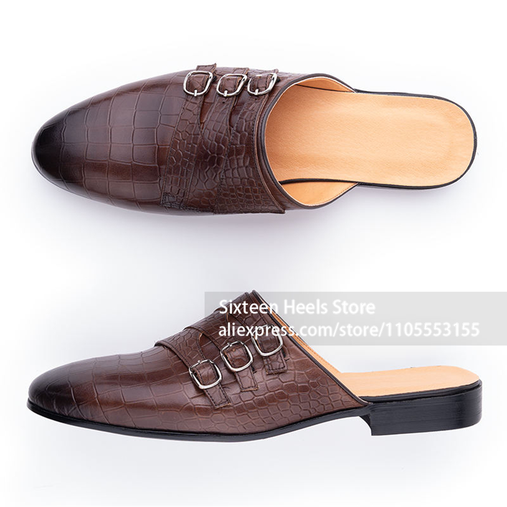 Mules sin talón con correa Mon - Monk Strap Shoe reseña y precio