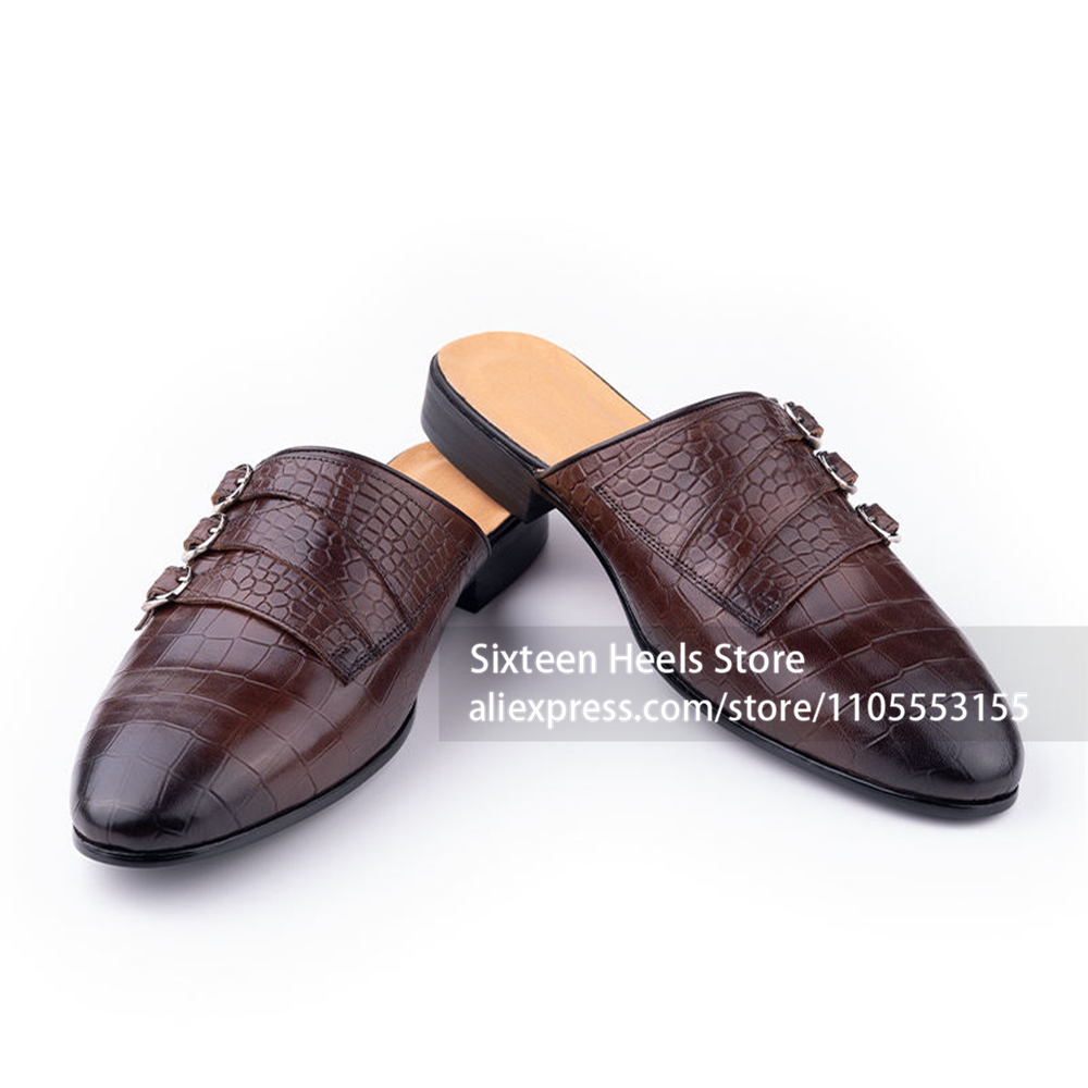 Mules sin talón con correa Mon - Monk Strap Shoe reseña y precio