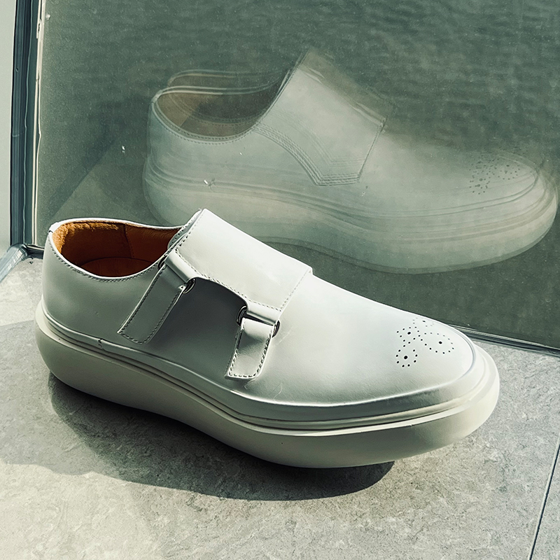 Mocasines Minimalistas de Dise - Monk Strap Shoe reseña y precio