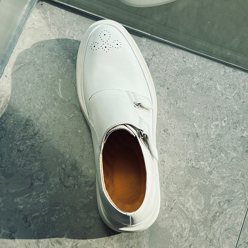 Mocasines Minimalistas de Dise - Monk Strap Shoe reseña y precio